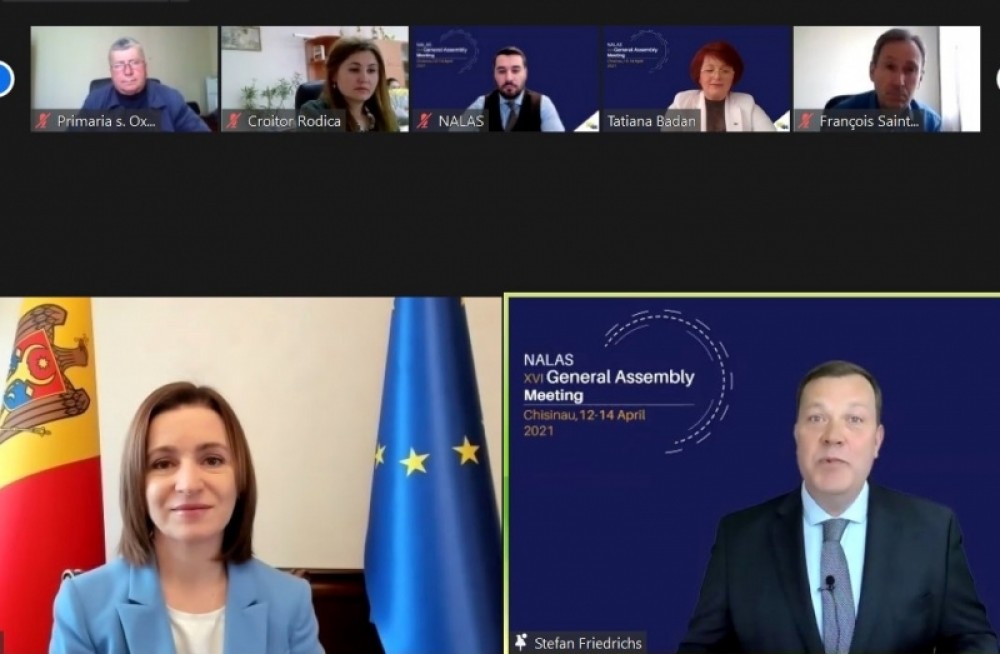 Maia Sandu la Adunarea Generală a NALAS: „Scopul nostru comun este să construim comunități puternice și prospere”